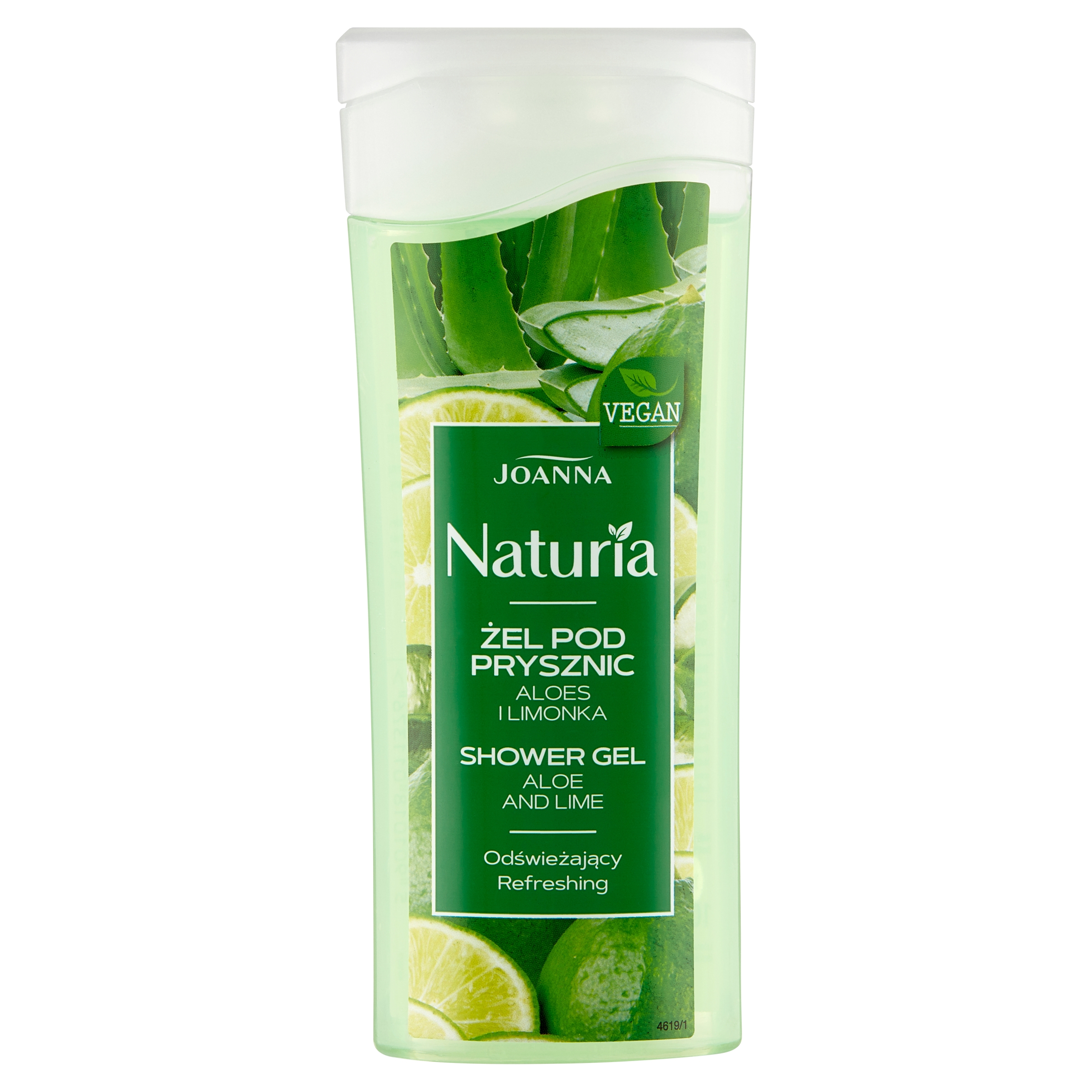 Naturia Żel pod Prysznic Aloes i Limonka
