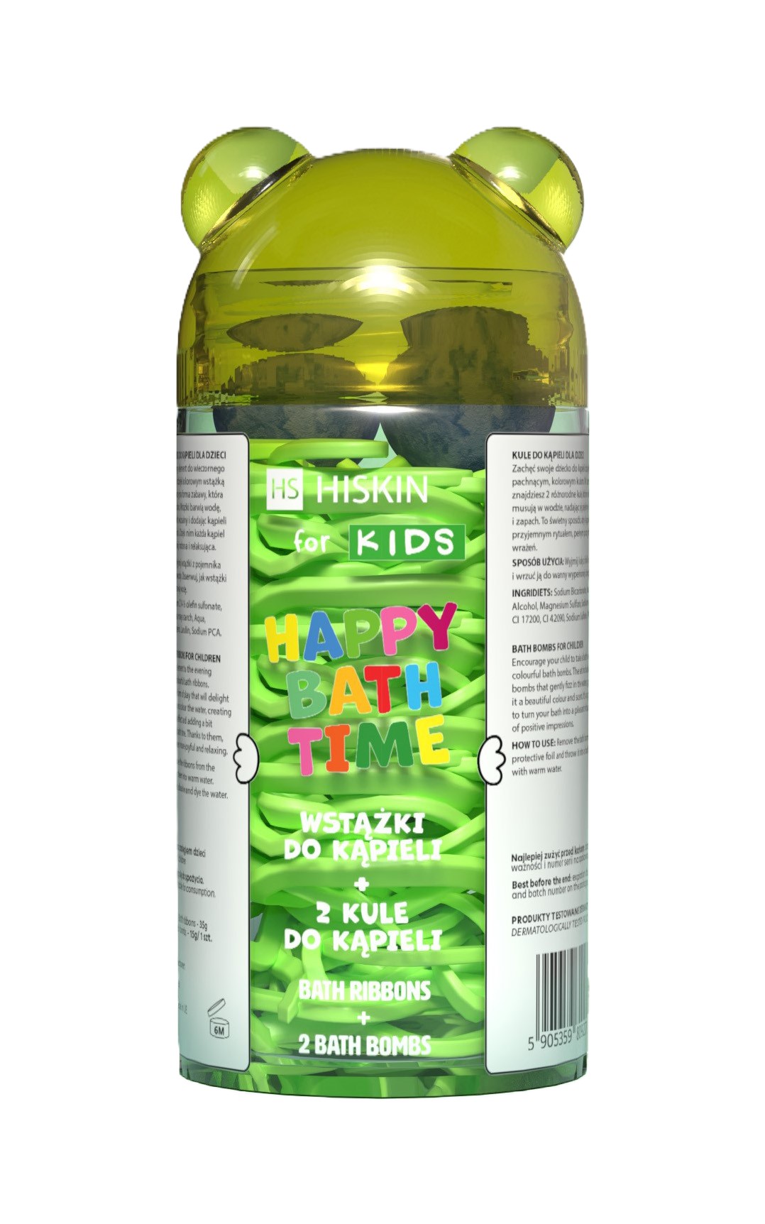 for Kids Happy Bath Time Zestaw Wstążki + Kule do Kąpieli