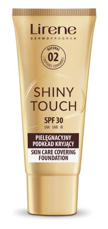 Shiny Touch Pielęgnacyjny Podkład Kryjący SPF30 02 Natural