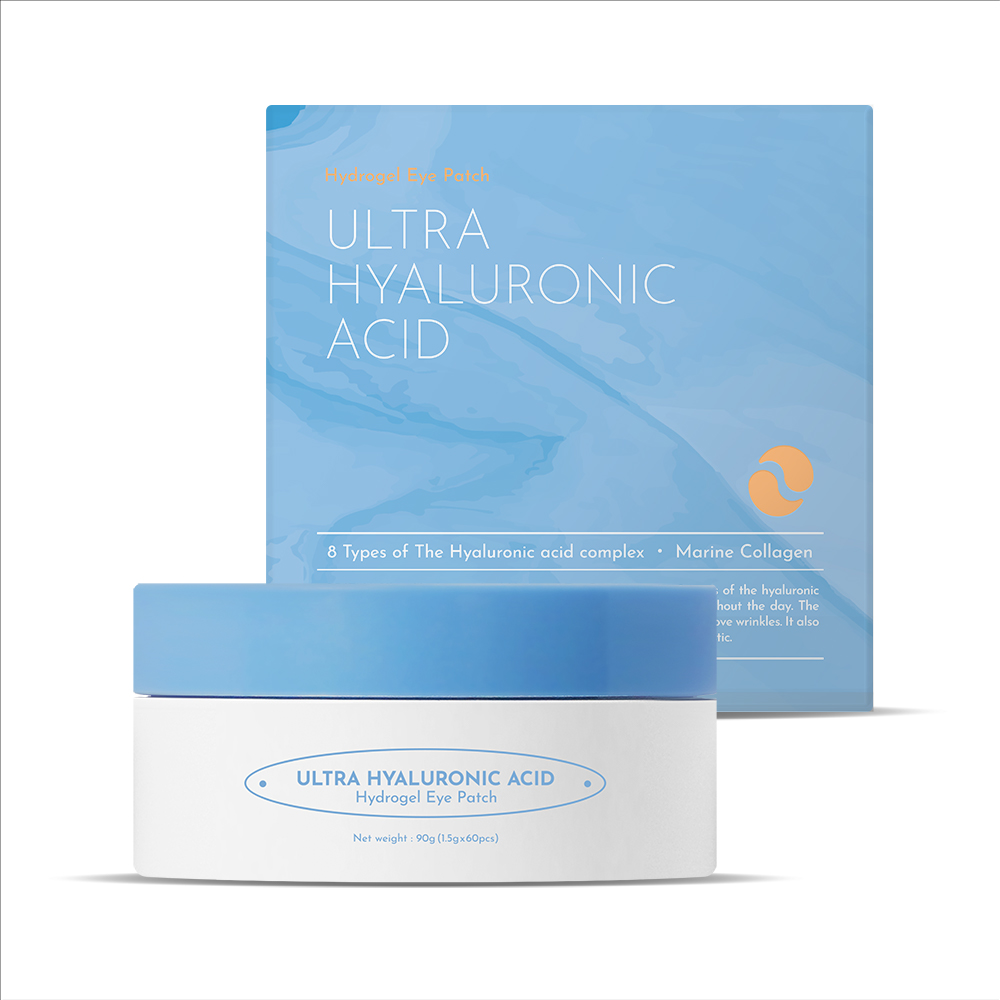 Ultra Hyaluronic Acid Hydrożelowe Płatki pod Oczy z Kwasem Hialuronowym