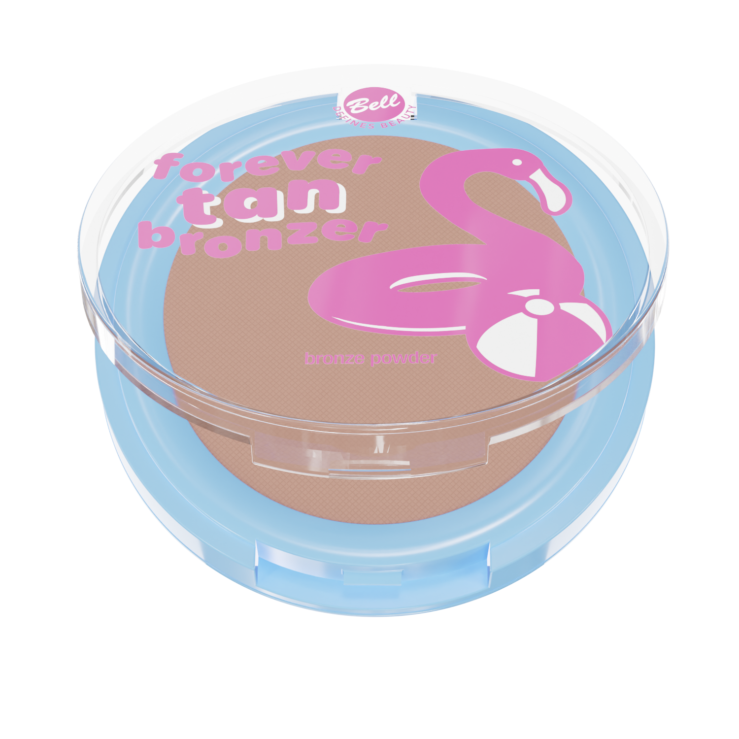 Forever Tan Bronzer Wodoodporny Puder Brązujący do Twarzy 01 Shade Splash