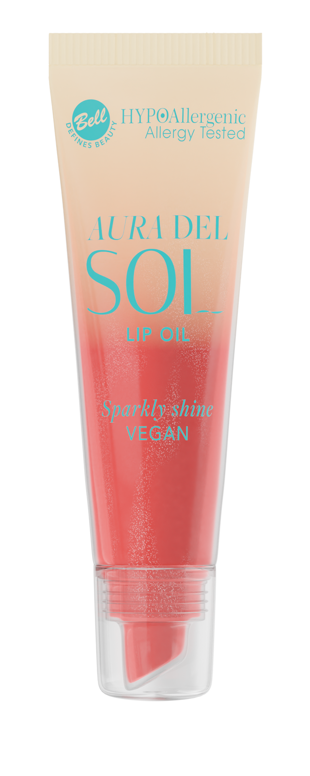 Aura Del Sol Hypoalergiczny Olejek do Ust z Drobinkami 02 Sunrise