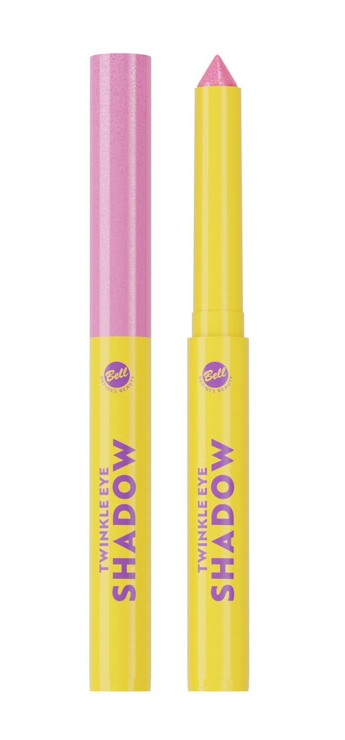 Mood Maker Twinke Eye Shadow Wodoodporny Błyszczący Cień do Powiek w Sztyfcie 02 Pink Stardust