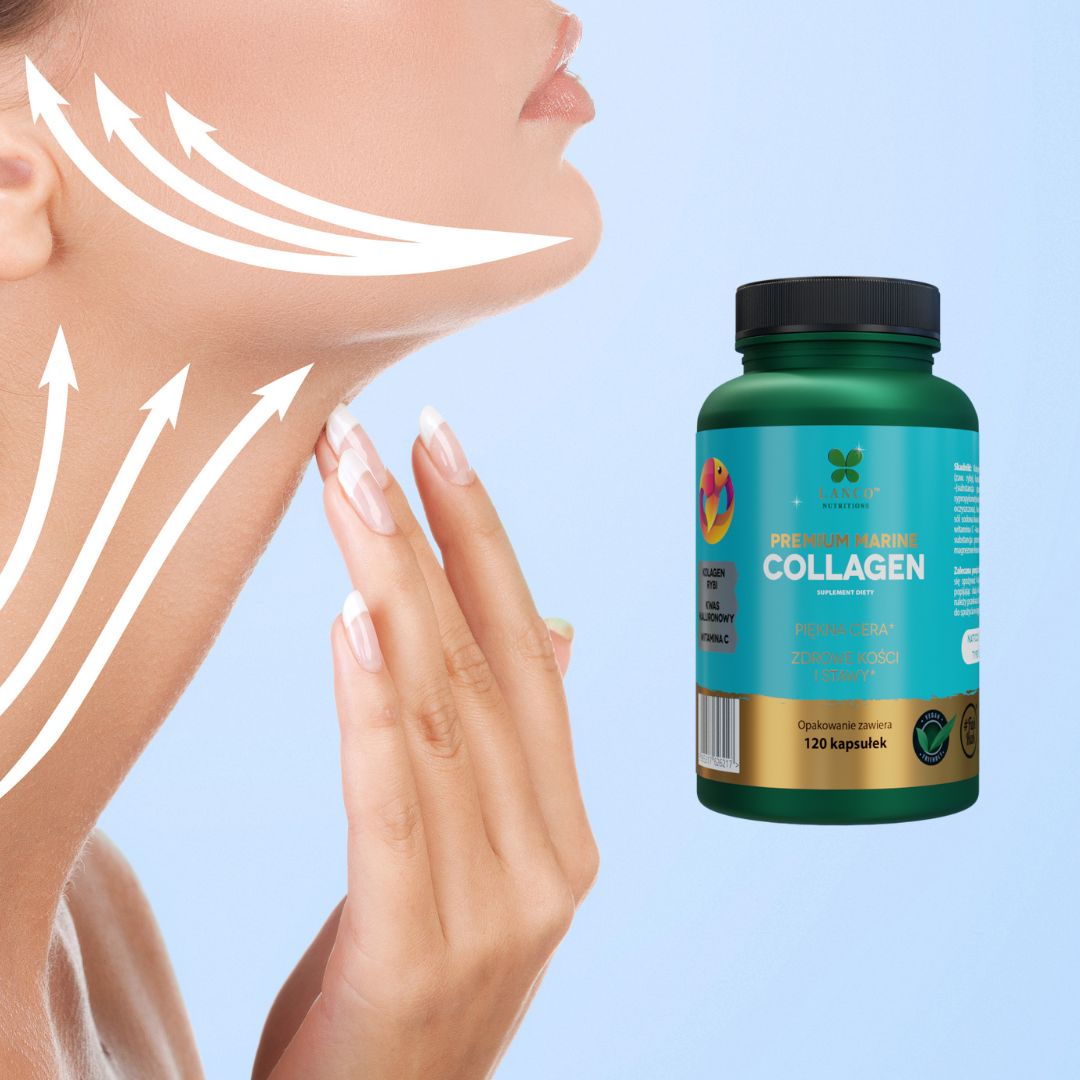 Коллаген морской Lanco Premium Marine Collagen Naticol, с гиалуроновой кислотой и витамином C, капсулы — фото 6
