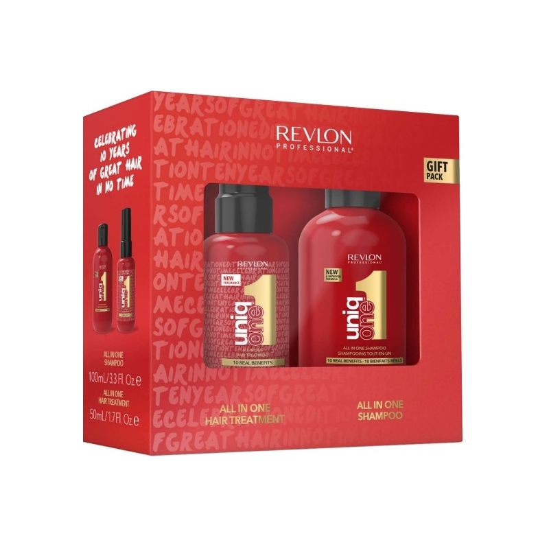 Professional Uniq One 10w1 Zestaw Maska + Szampon do Włosów