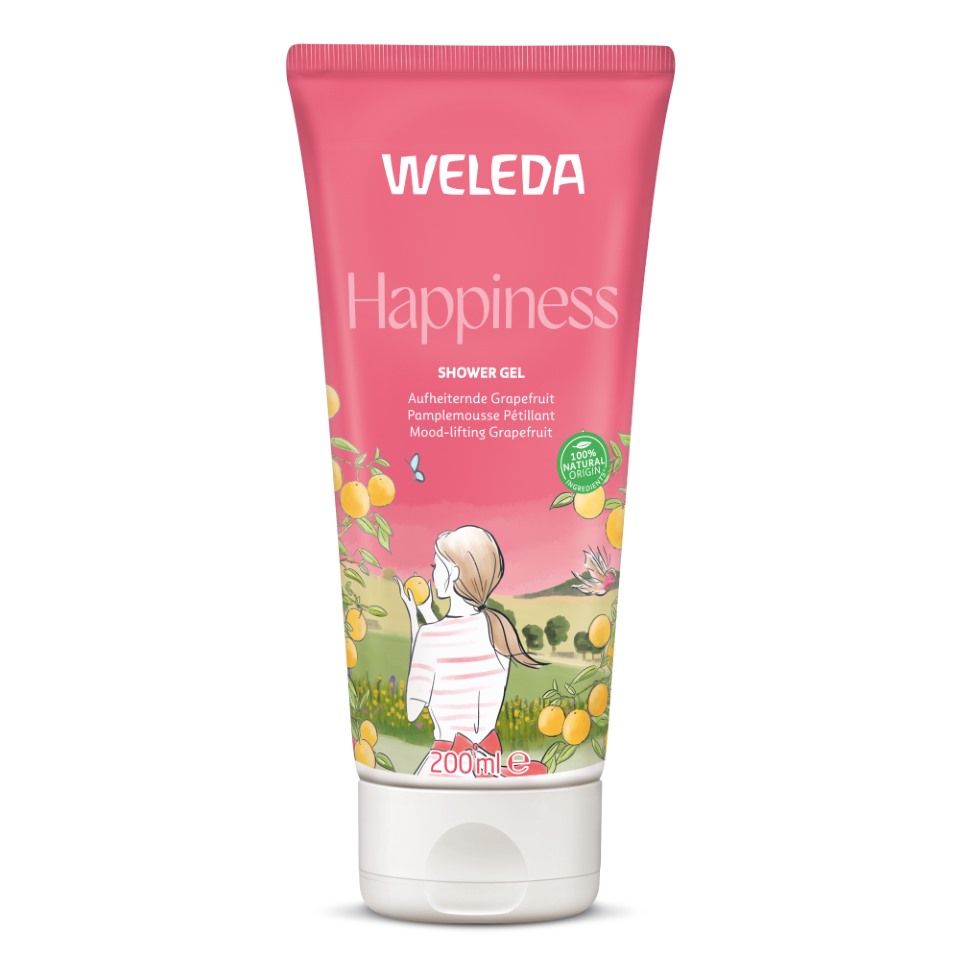 Happiness Kremowy Płyn pod Prysznic z Grejpfrutem