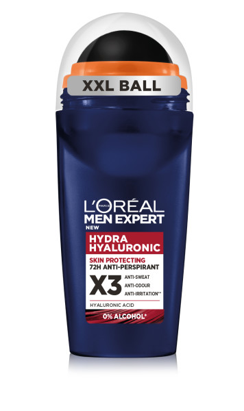 Men Expert Hydra Hyaluronic 72h Antyperspirant Roll-On