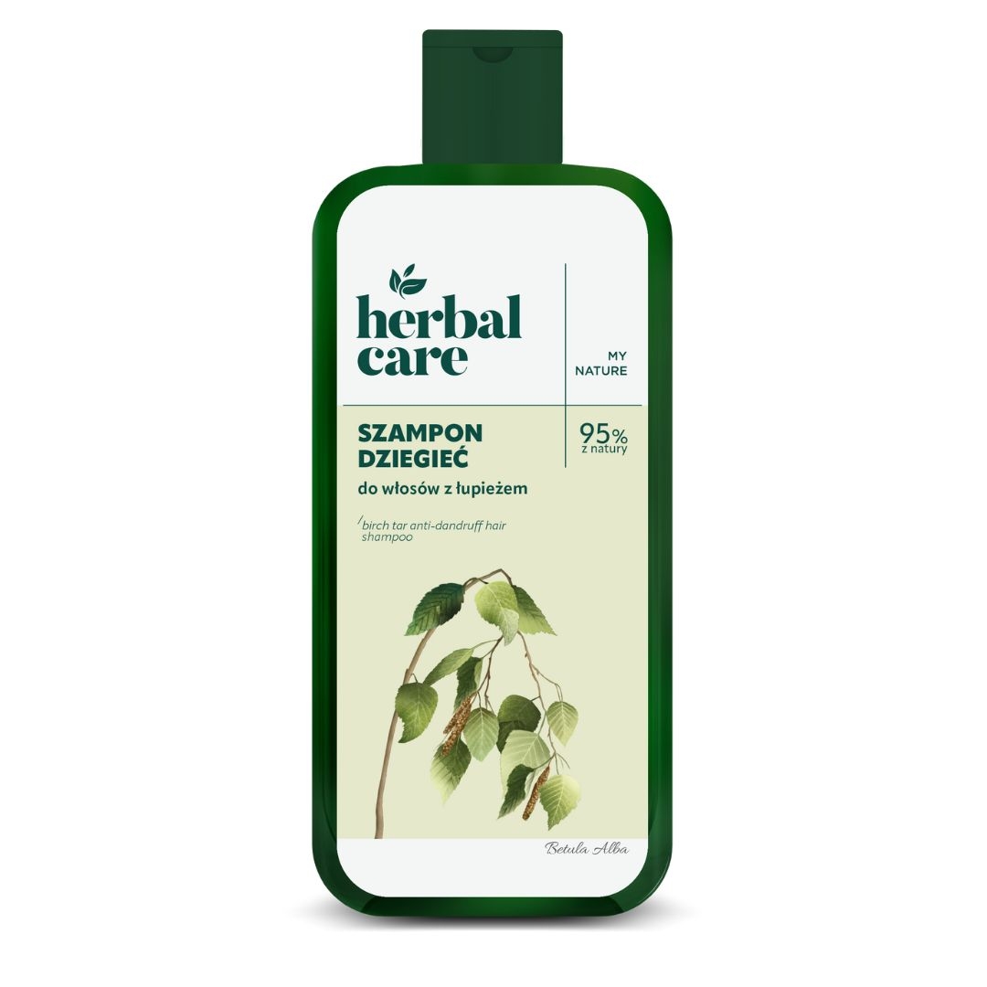 Herbal Care Szampon Dzięgieć do Włosów z Łupieżem