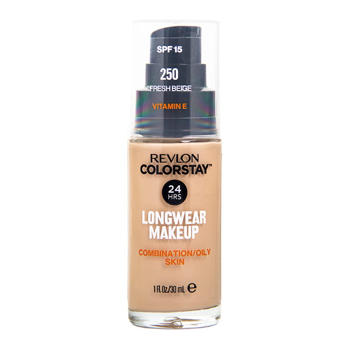 ColorStay Podkład Cera Tłusta i Mieszana 250 Fresh Beige z pompką