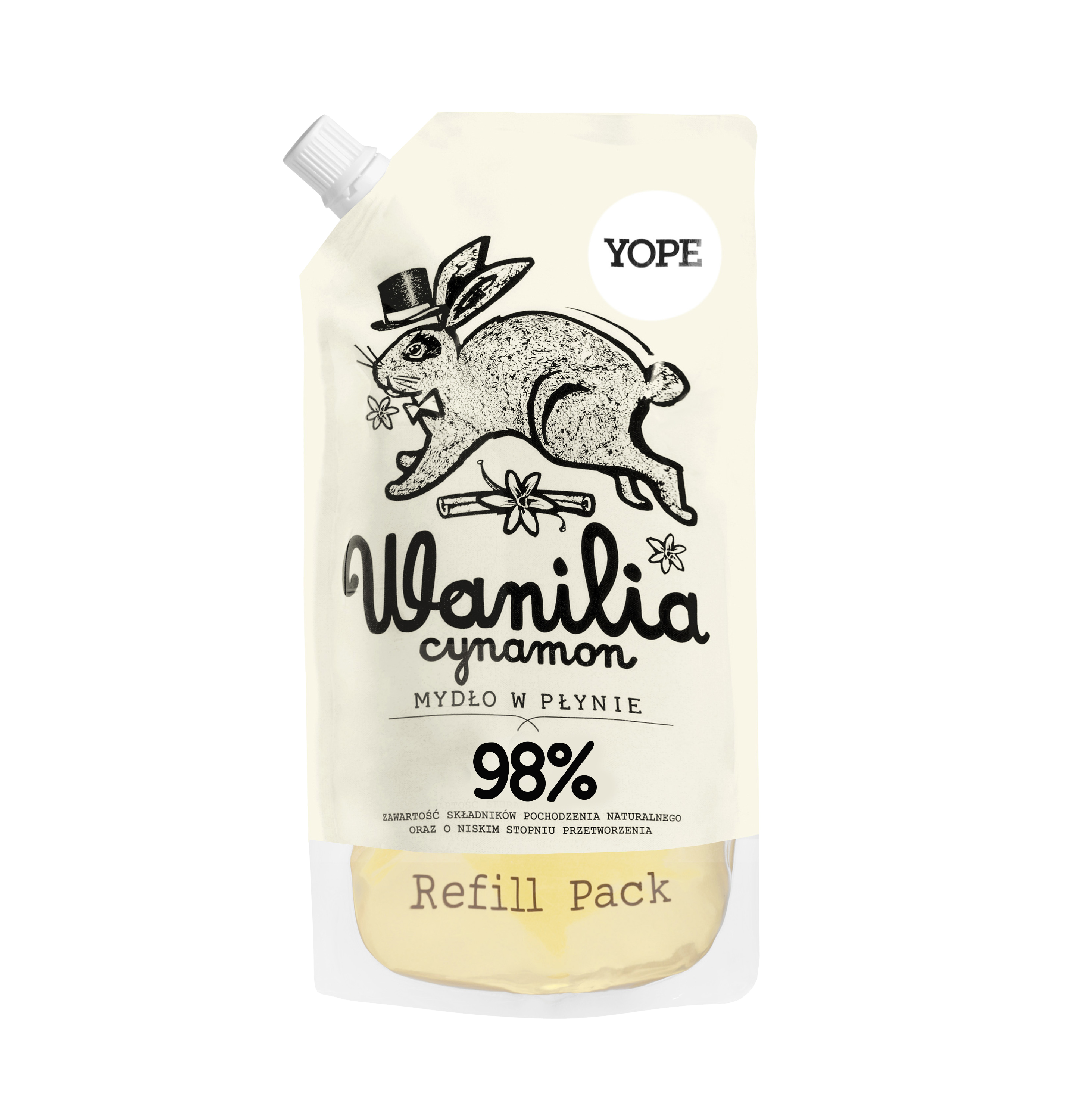 Refill Pack Saszetka - Mydło do Rąk Wanilia Cynamon