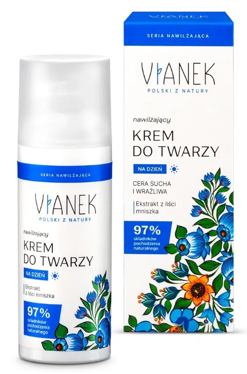 VIANEK Nawilżający Krem do twarzy na dzień