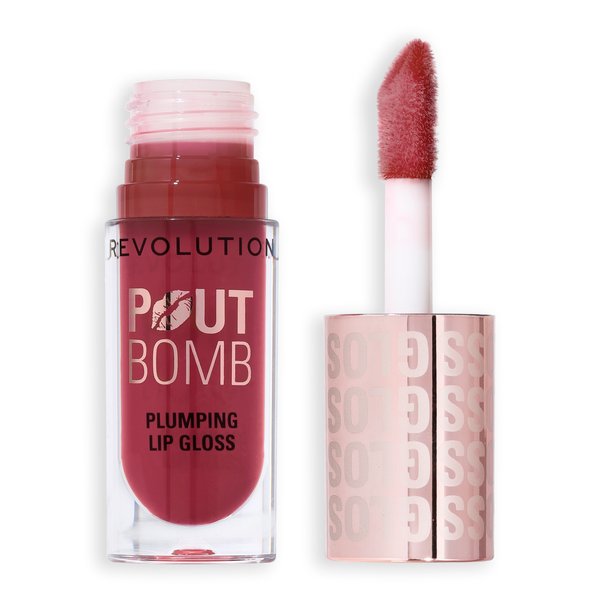 Pout Bomb Plumping Gloss Rosewood Rose Pink