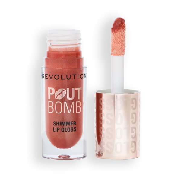 Pout Bomb Shimmer Gloss Nude Glow