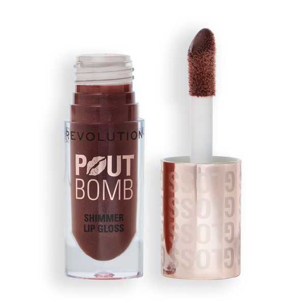 Pout Bomb Shimmer Gloss Chocolate Sparkle