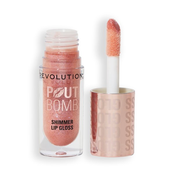 Pout Bomb Shimmer Gloss Błyszczyk do ust Glimmer Nude