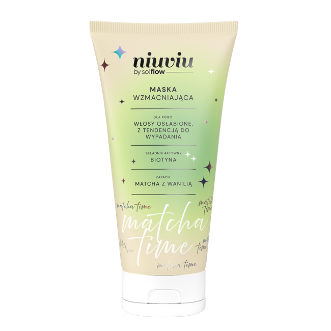 niuviu by So!flow Matcha Time Maska Wzmacniająca do Włosów
