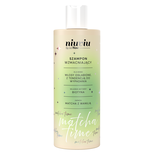niuviu by So!flow Matcha Time Szampon Wzmacniający