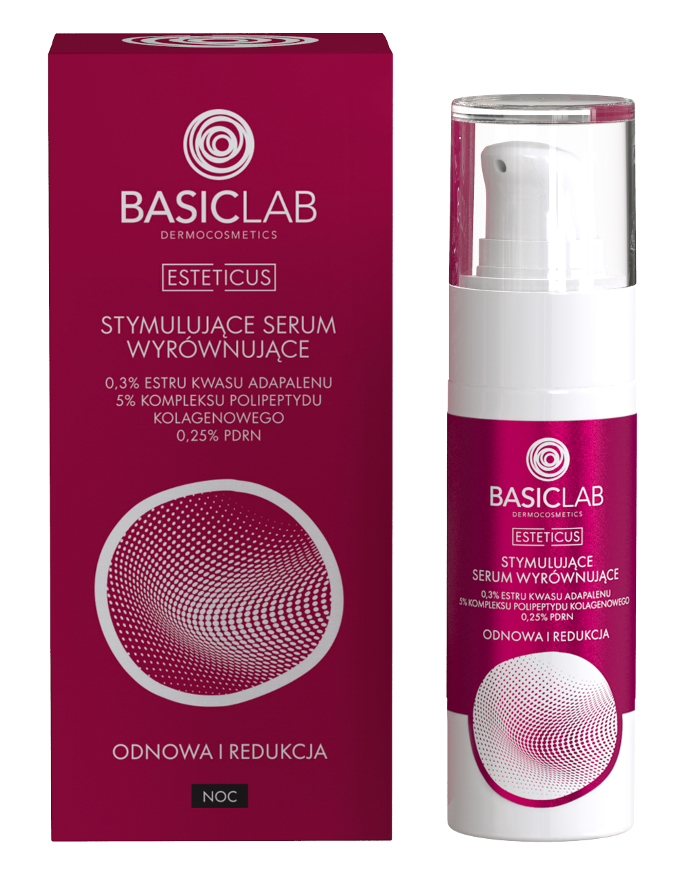 Esteticus Stymulujące Serum Wyrównujące 0,25% PDRN