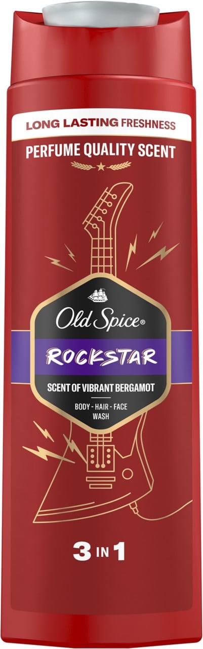 Żel pod Prysznic 3w1 Rockstar