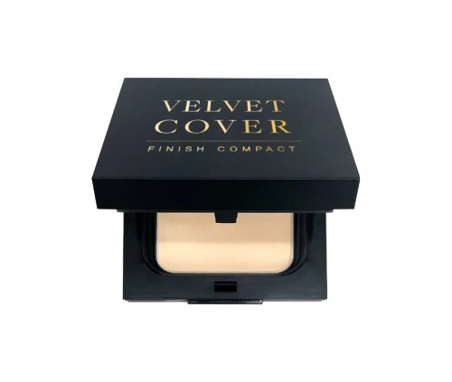 Velvet Cover Finish Compact Puder do Twarzy