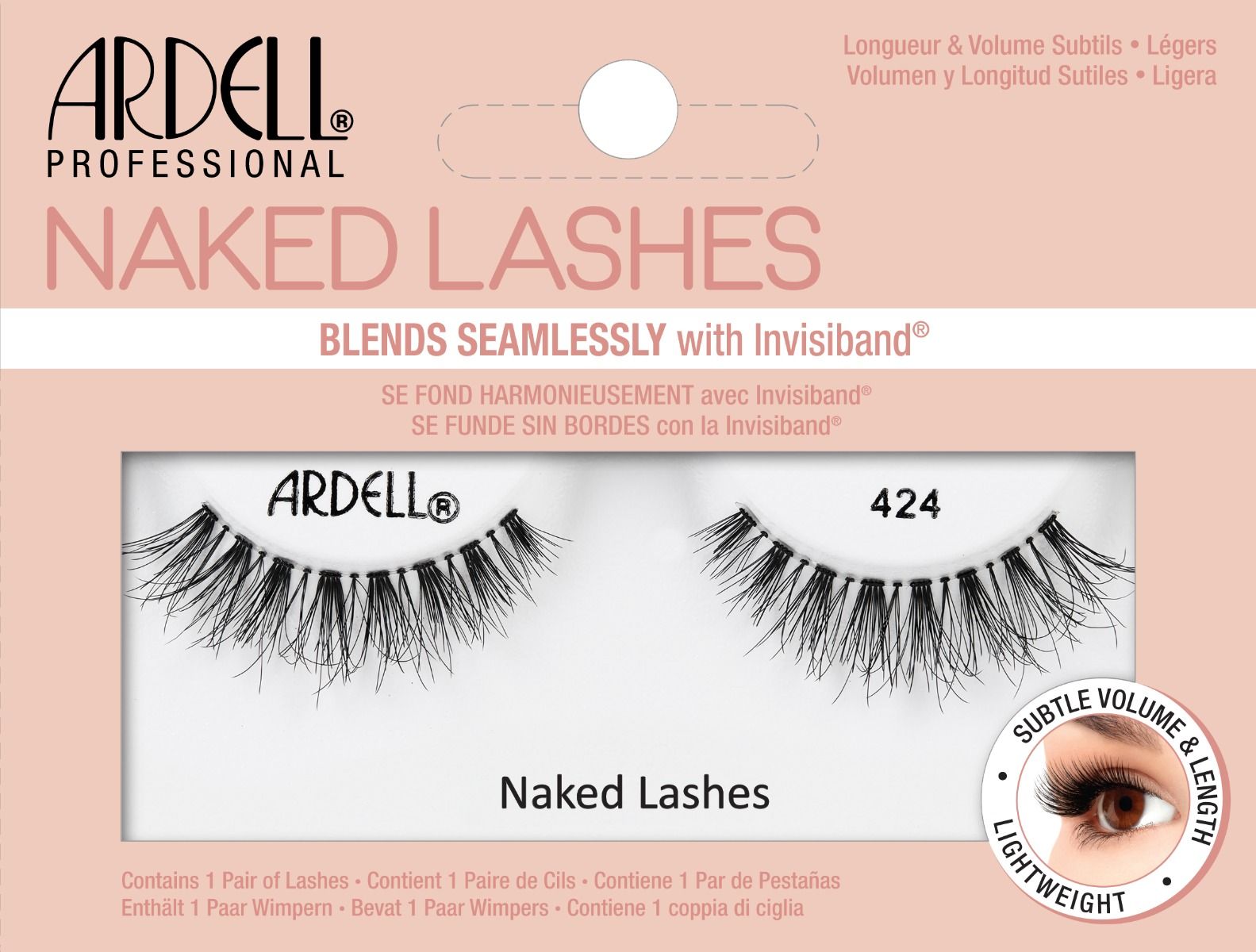 Rzęsy w Paskach Naked Lashes 424