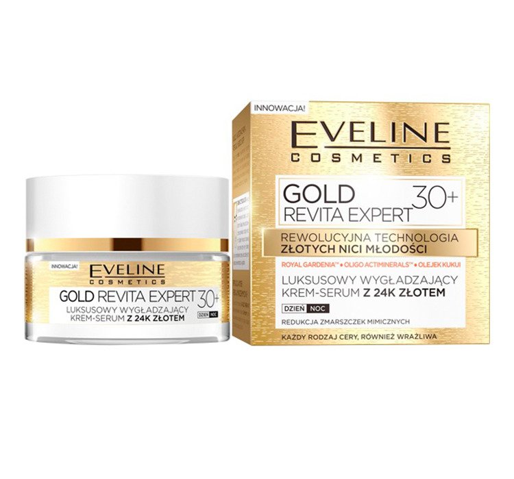 Eveline Gold Revita Expert Krem-Serum do Twarzy 30+