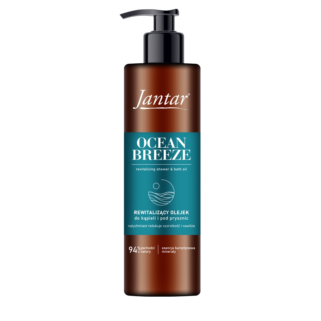 Jantar Rewitalizujący Olejek do Kąpieli i pod Prysznic Ocean Breeze