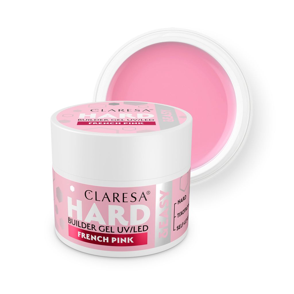 Żel Budujący Hard & Easy French Pink