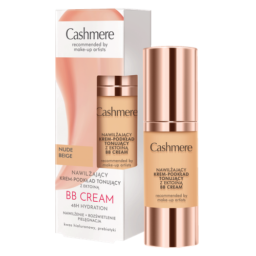 Nawilżający Krem-Podkład Tonujący z Ektoiną Nude Beige