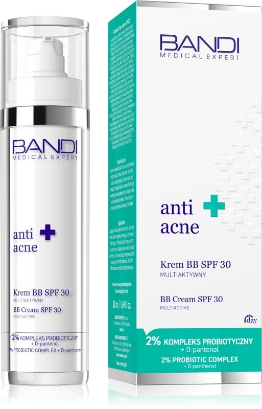 Anti Acne + Multiaktywny Krem BB SPF30