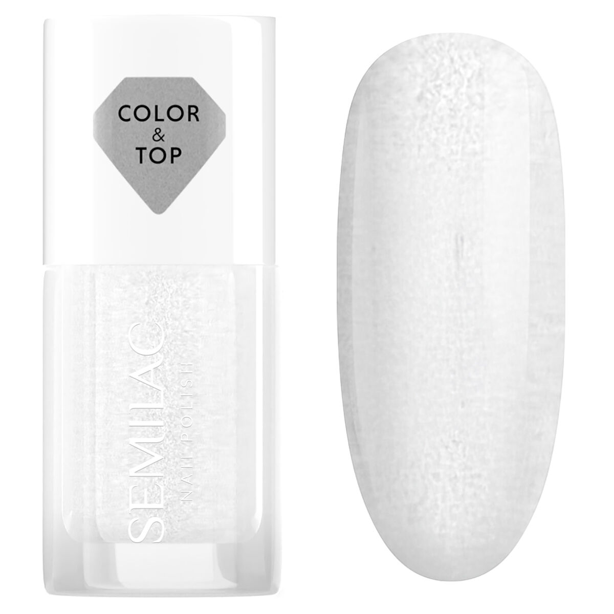 Top do Lakierów Klasycznych 2w1 Silver Blush
