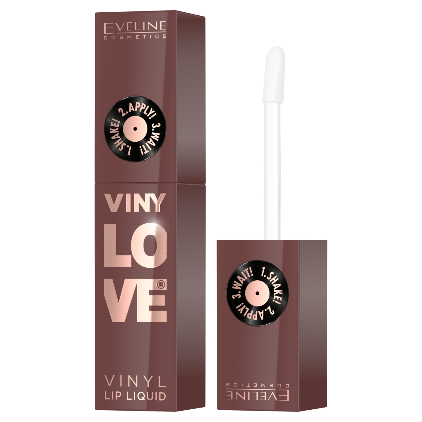 Eveline VinyLove Długotrwała Pomadka w Płynie z Efektem Gloss 07 Nudy
