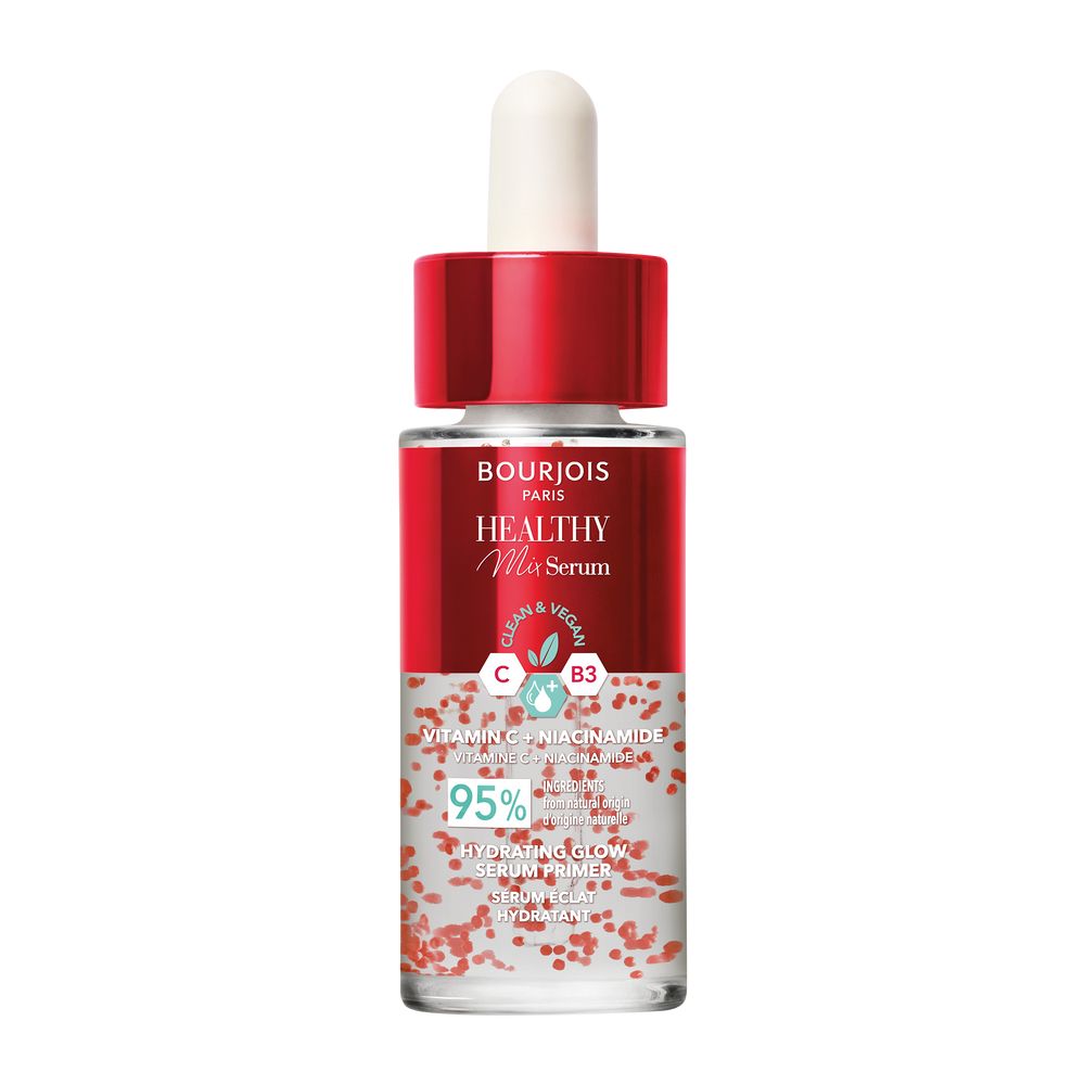 Healthy Mix Nawilżająco-Rozświetlający Prime-Serum z Witaminą C i Niacynamidem