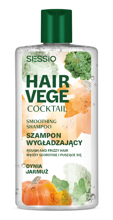 Hair Vege Cocktail Szampon Wygładzający Dynia Jarmuż