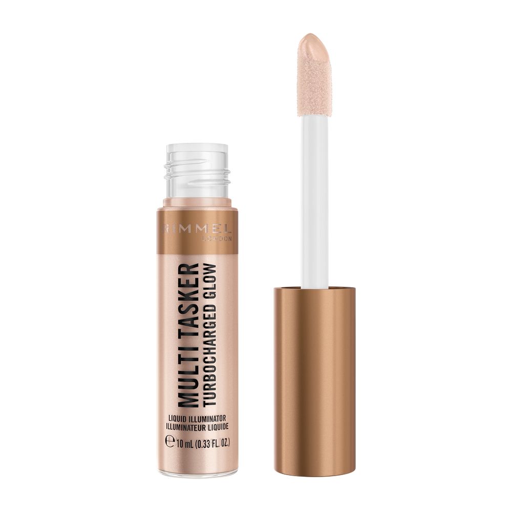 Rimmel Multi Tasker Turbocharged Glow Rozświetlacz w Płynie 004 Chelsea Glow