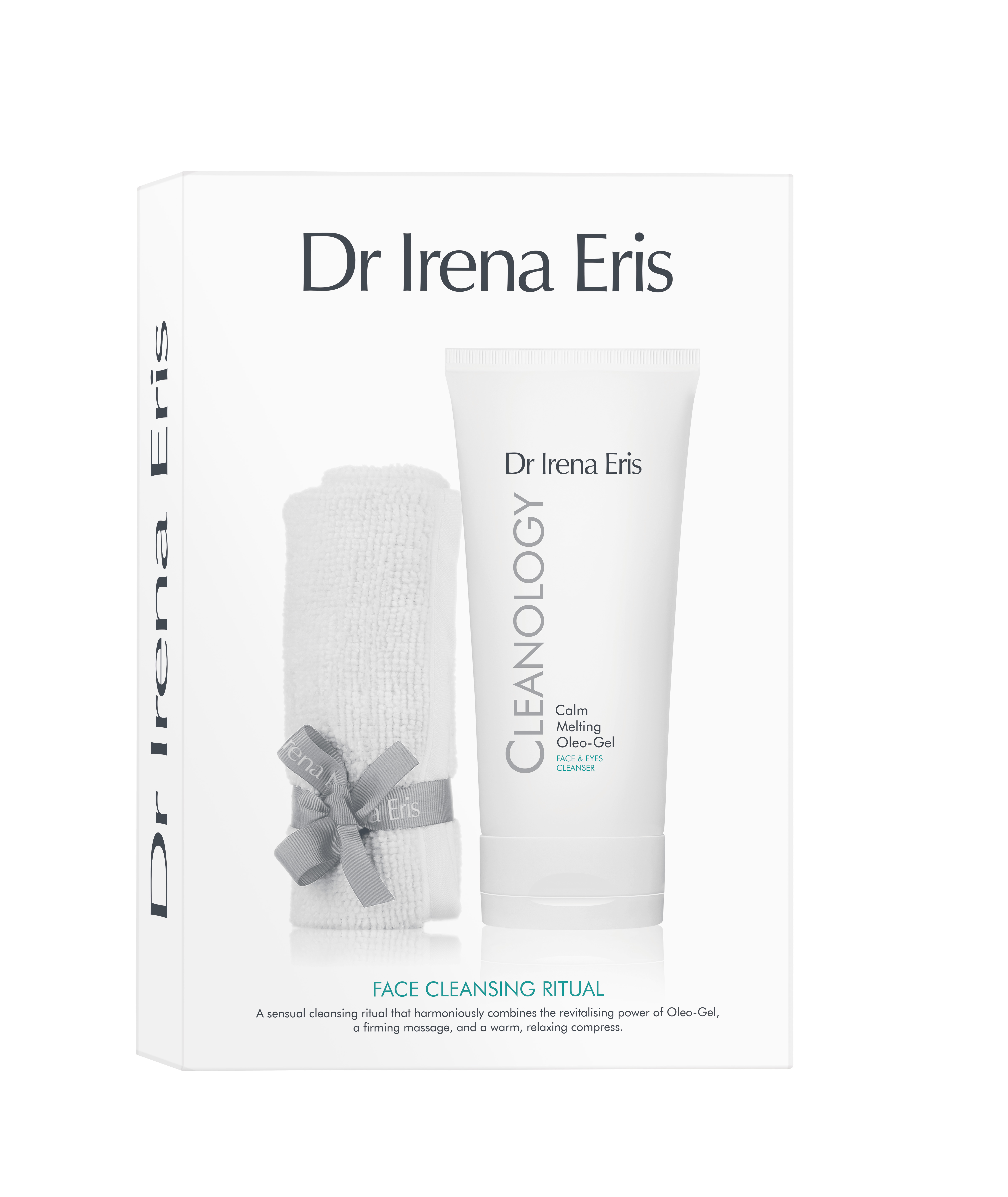 Cleanology Łagodzący Oleożel do Mycia Twarzy i Oczu + Ręcznik