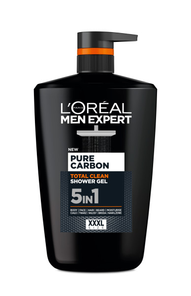 Men Expert Pure Carbon Żel pod Prysznic 5w1