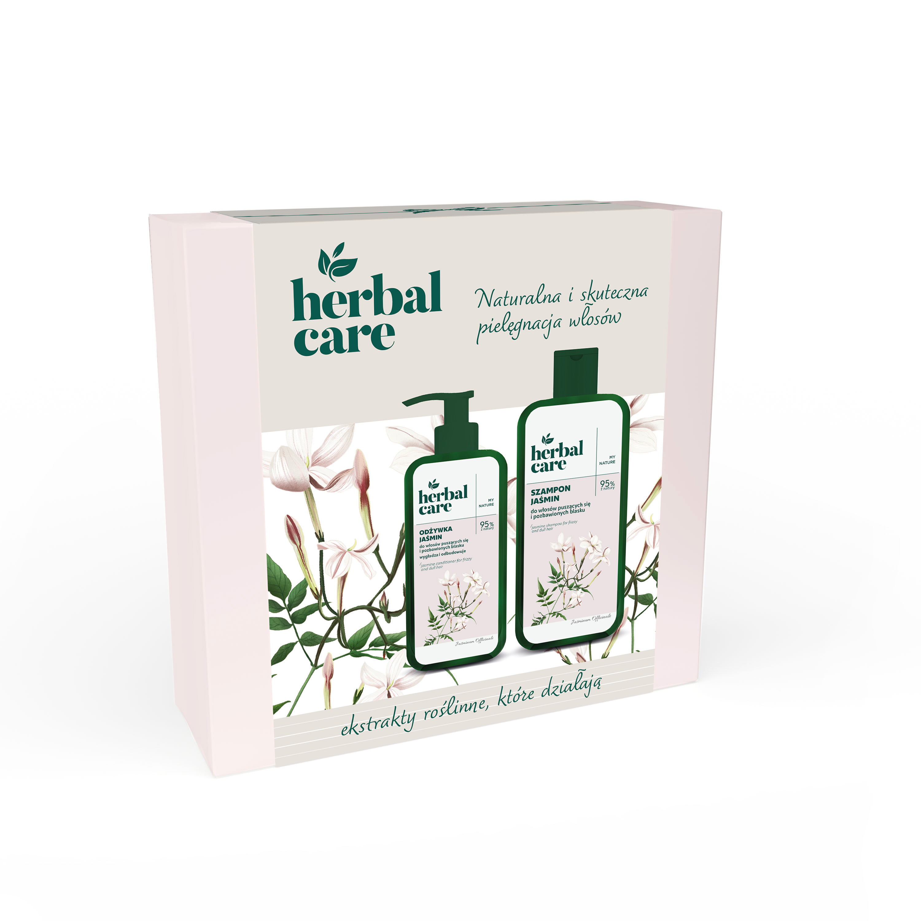 Herbal Care Zestaw Kosmetyków do Pielęgnacji Włosów Jaśmin