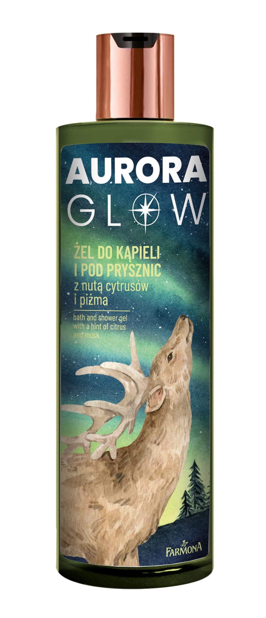 Żel do Kąpieli i pod Prysznic Aurora Glow