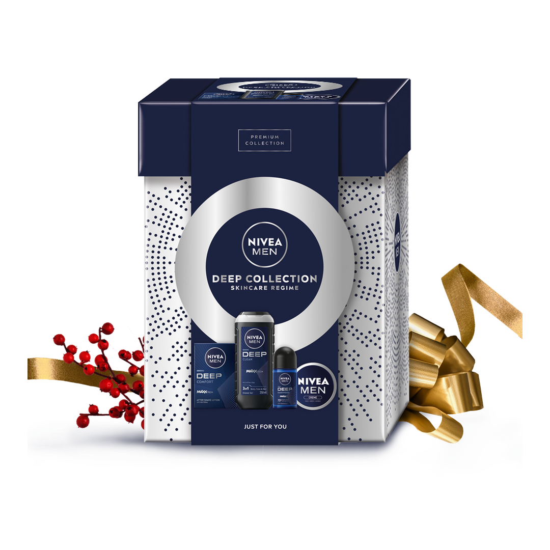 Men Zestaw Prezentowy Deep Collection Skincare Regime