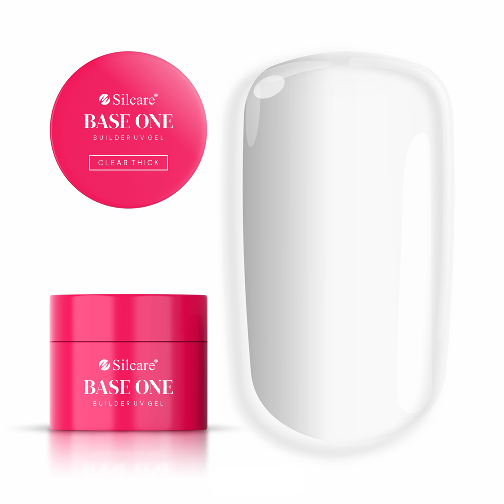 Base One Żel Budujący do Paznokci Clear Thick