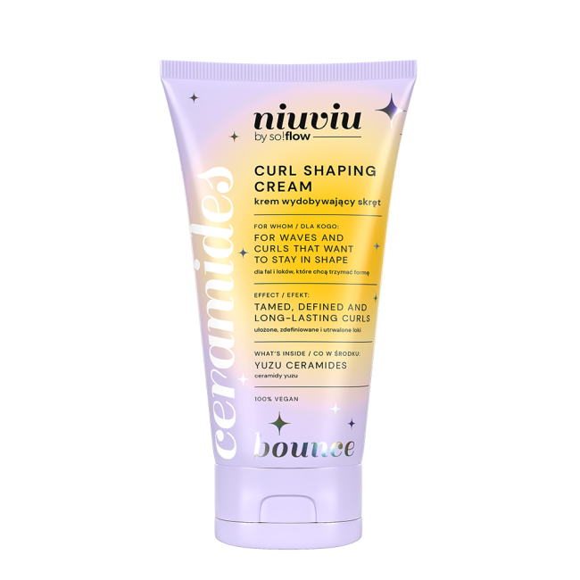 niuviu by So!flow Ceramides Bounce Krem Wydobywający Skręt Włosów
