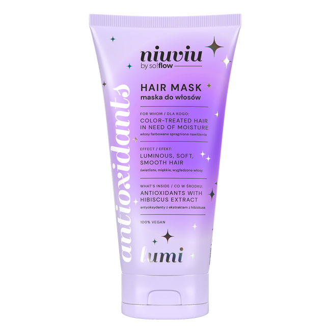 niuviu by So!flow Antioxidants Lumi Maska do Włosów Farbowanych