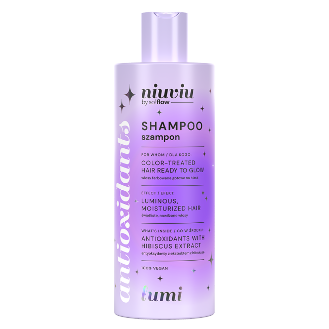 niuviu by So!flow Antioxidants Lumi Szampon do Włosów Farbowanych