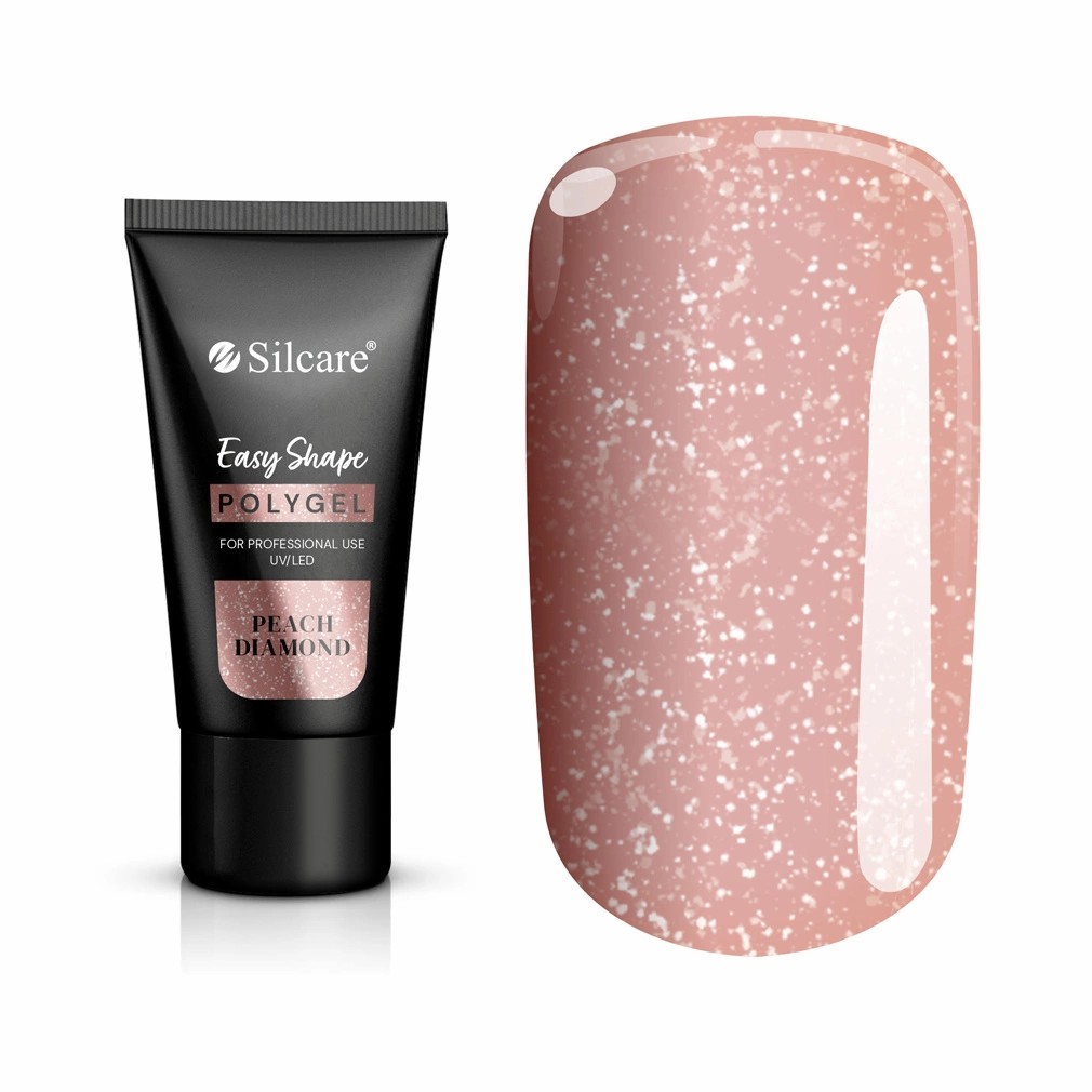 Easy Shape Polygel do Paznokci Peach Diamond