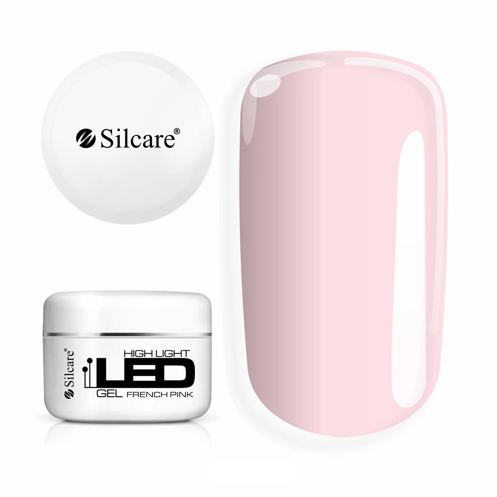 High Light LED Gel French Pink żel budujący