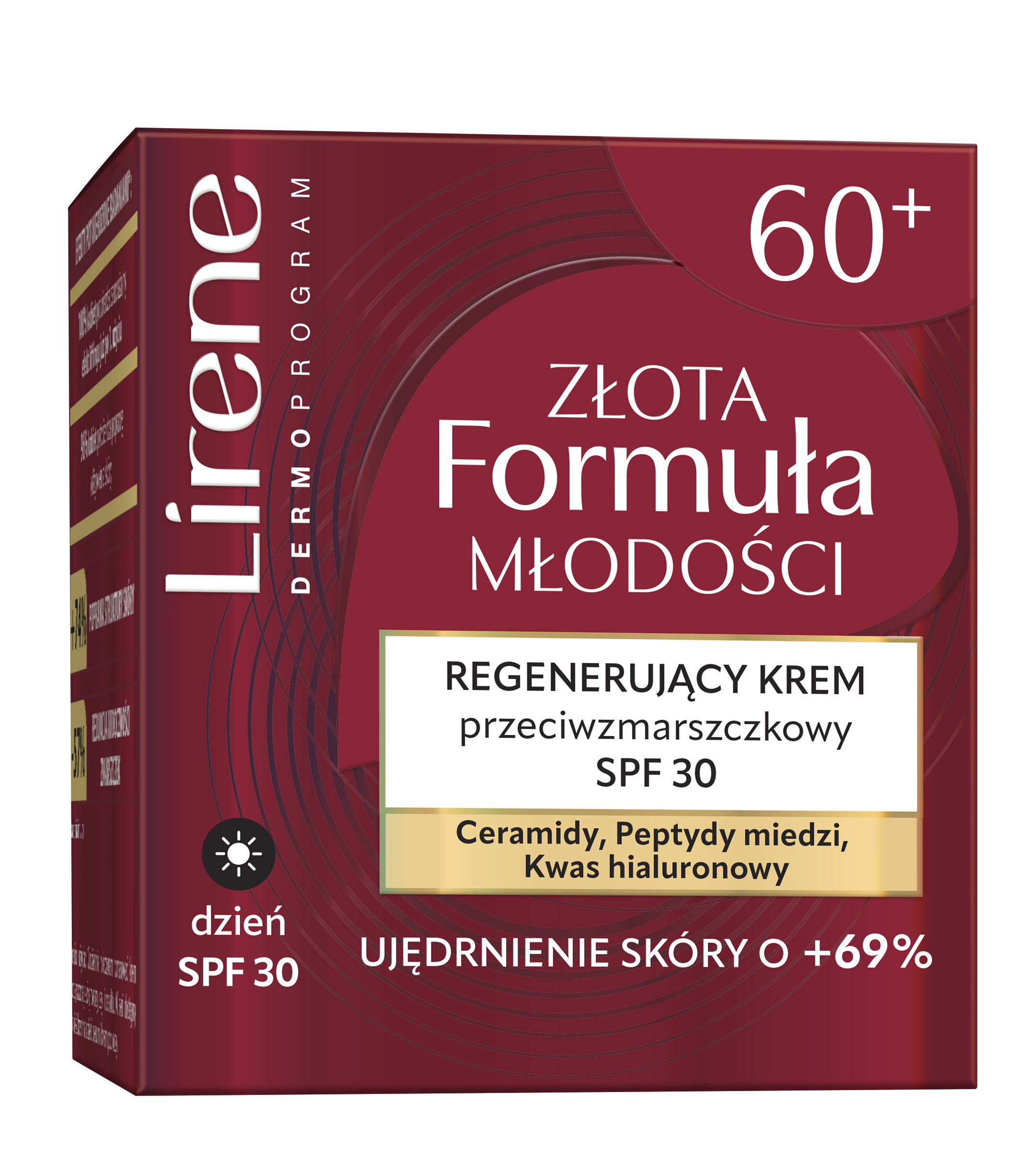 Złota Formuła Młodości Regenerujący Krem Przeciwzmarszczkowy SPF30 60+