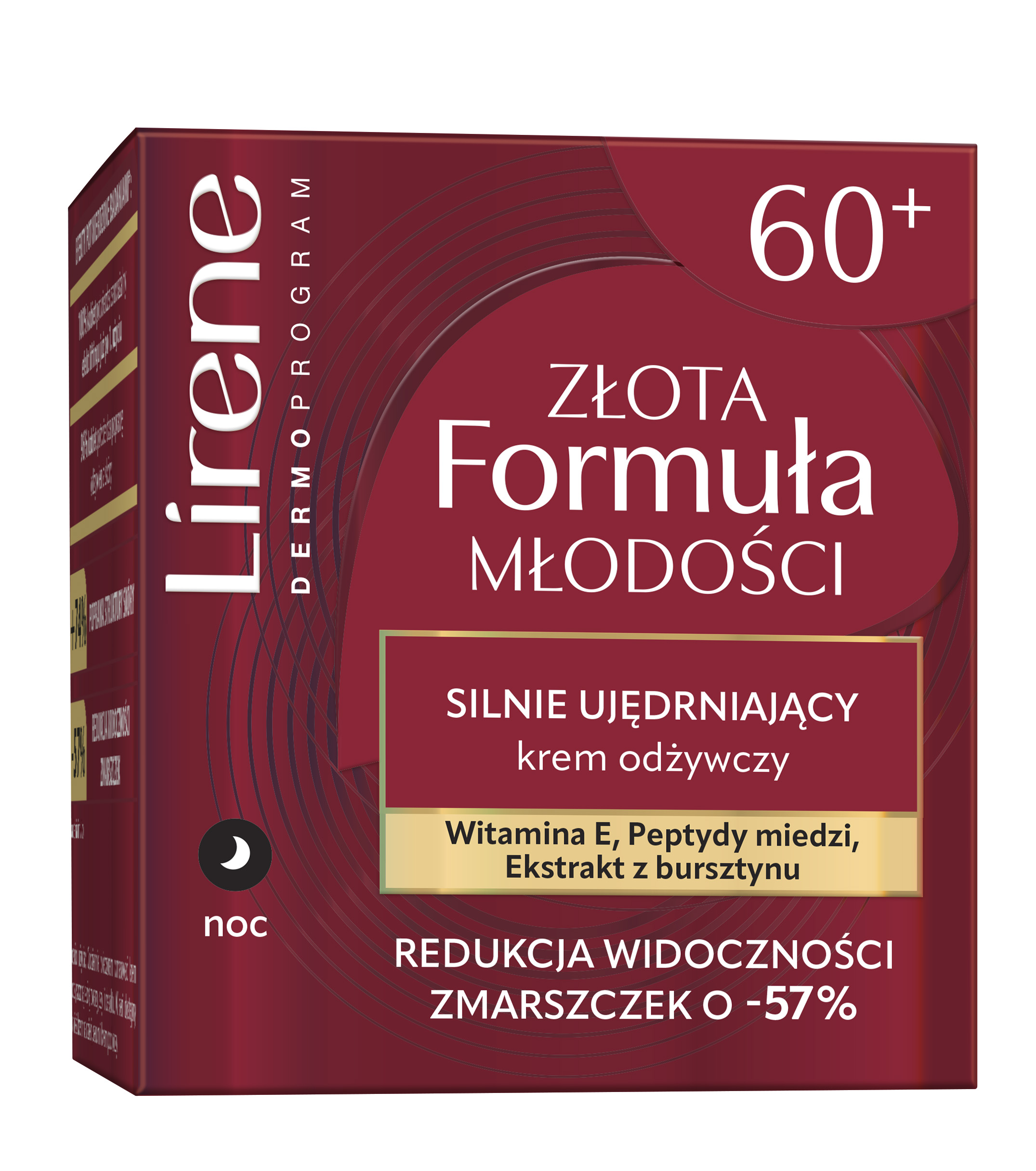 Złota Formuła Młodości Silnie Ujędrniający Krem Odżywczy 60+