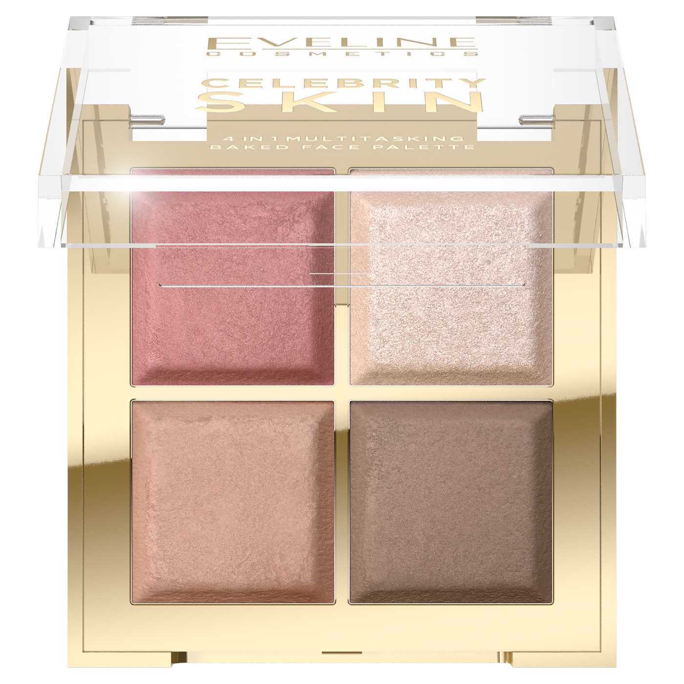 Eveline Celebrity Skin Wielofunkcyjna Paleta do Konturowania 4w1