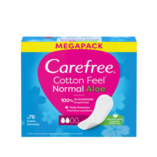 Cotton Feel Normal wkładki higieniczne Aloe